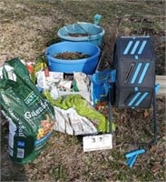 Composter and Gardening Supplies