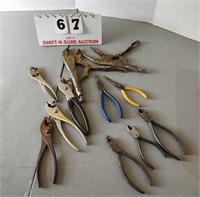 Pliers, Vice Grips, Wire Cutters