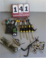 Nutdrivers, Screwdrivers, Allen Wrenches