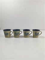 Vintage 1983 Jacaman Rooster Ceramic Coffee Mug's