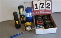 Tape Measures and Flashlights