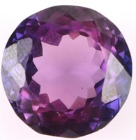 8.40CT ROUND-CUT BICOLOR SAPPHIRE LOOSE GEMSTONE