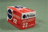 (500)RDS Peters .22Short Ammo