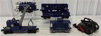 6 items, 5 Sante Fe Train w/ Engine/Transformer