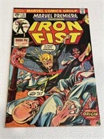 Marvel Premiere Featuring Iron Fist No.15 First