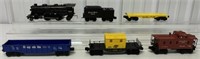 lot of 6 Lionel Trains, Engine, Tender, others