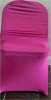 Hot Pink Chair covers lot of 18