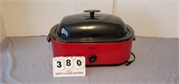 Red Oster Buffet Roaster Cooker