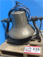 16 inch brass train bell
