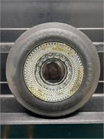 Vintage Best Western Glass Firestone Tire Ashtray