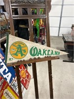 1970's Swingin A's Pennant