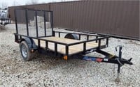 LIBERTY SINGLE AXLE TRIALER - WITH RAMP