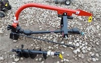 NEW - 3 POINT HITCH-POST HOLE DRILL AND  AUGER-