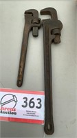 RIDGIG  & ALCO PIPE WRENCH