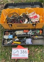 CRAFTSMAN TOOLBOX W/ ELECTRICAL CONTENTS