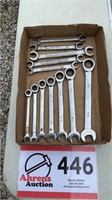 ASSORTED WRENCHES -RATCHETING-CRAFTSMAN-FLAIR