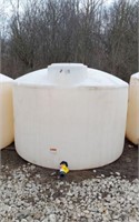 1500 GALLON WATER TANK -NO LID - AND PARTIAL