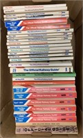 lot of 29 Official Railway Guides