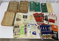 35+ Railway timetable books and pamphlets
