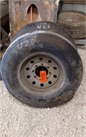 2 - 16 INCH TRAILER WHEELS