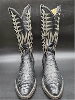 Parsley Custom Made Ostrich Boots. Henrietta TX.