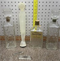Decanters and miscellaneous