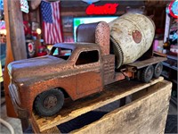 Vintage Structo Pressed Metal Cement Truck