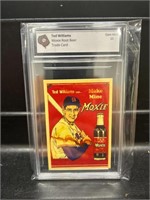 Ted Williams Moxie Trade Card Graded 10