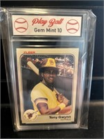 1983 Fleer Tony Gwynn Rookie Graded 10