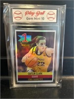 Caitlin Clark #1 Draft Pick Rookie Card Graded 10