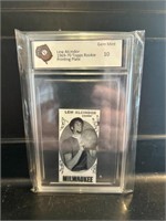 Lew Alcindor Rookie Print Plate Card