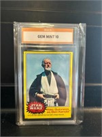 Star Wars Obi-Wan Kenobi Card Graded 10