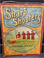 RARE! Early! Sharpshooters Game w/Cannon