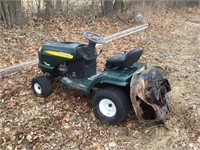 Craftsman lawn tractor & deck