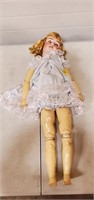 28 1/2" H  Antique Composite Doll