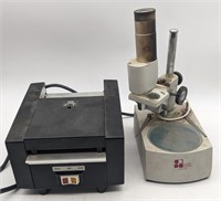(JL) A southern Precision Instrument microscope
