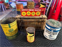 Vintage Chryco Display & Cans