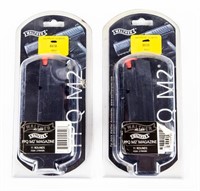 2 Factory New Walther PPQ M2 Magazines 40 S&W