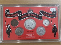 Cdn World War II George VI Coins (5)