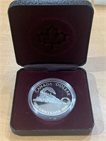 1986 Vancouver Trains Cased Silver Dollar