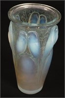 Rene Lalique 'Ceylan' Opalescent Glass Vase,