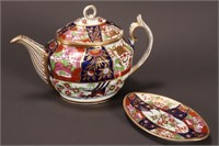 19th Century Chamberlains Worcester Teapot,