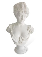 Large Victorian Style Marble Bust,