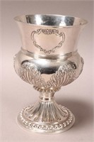 Scottish George III Sterling Silver Chalice,