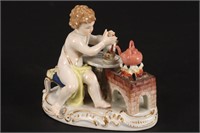 19th Century Meissen Porcelain Figure,