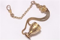 Lovely Victorian 12ct Gold Fob Charm,