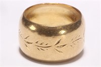 18ct Gold Band,