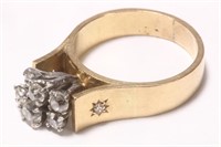 18ct Gold Multi Diamond Ring,