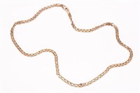 Italian 9ct Gold Lace Link Chain,