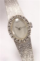 Ladies 18ct White Gold & Diamond Cosmos Watch,